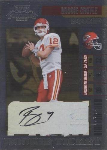 2006 Playoff Contenders Brodie Croyle #158