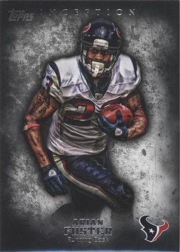2012 Topps Inception Arian Foster #80