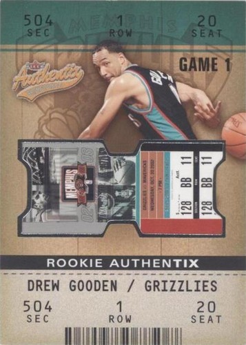 2002-03 Fleer Authentix - Drew Gooden #104