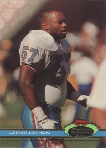 1991 Topps Stadium Club Lamar Lathon #111