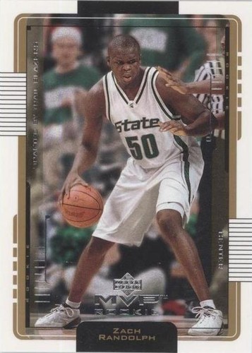 2001-02 Upper Deck MVP - Zach Randolph #198