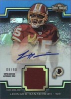 2011 Topps Triple Threads Leonard Hankerson #TTUAR-53