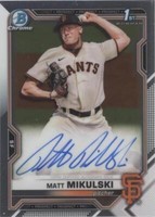 2021 Bowman Draft - Matt Mikulski #CDA-MMI