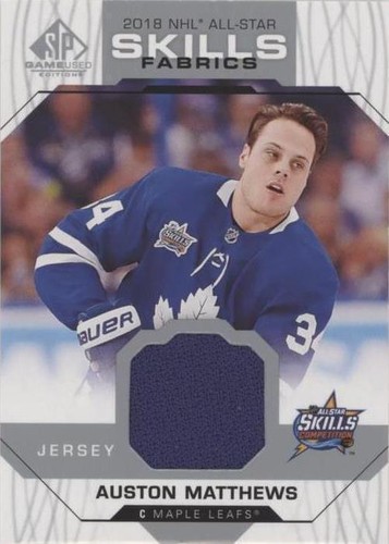 2018-19 Upper Deck SP Game Used - Auston Matthews #AS-AM
