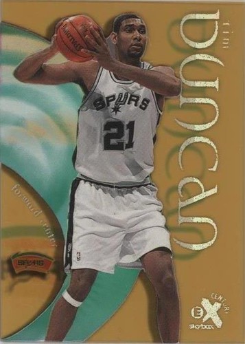 1998-99 Skybox E-X Century - Tim Duncan #7