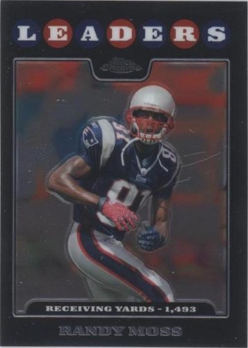 2008 Topps Chrome Randy Moss #TC128