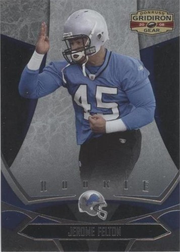 2008 Donruss Gridiron Gear Jerome Felton #144