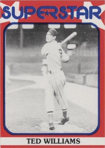 1982 TCMA Superstars Second Series - Ted Williams #60