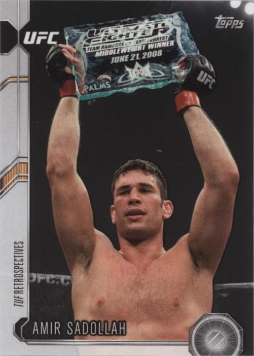 2015 Topps UFC Chronicles - Amir Sadollah #67