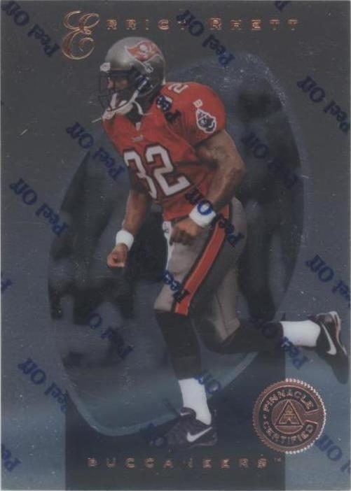 1997 Pinnacle Certified Errict Rhett #107