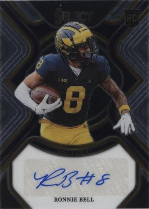 2023 Panini Select Draft Picks Ronnie Bell #RS-RBE