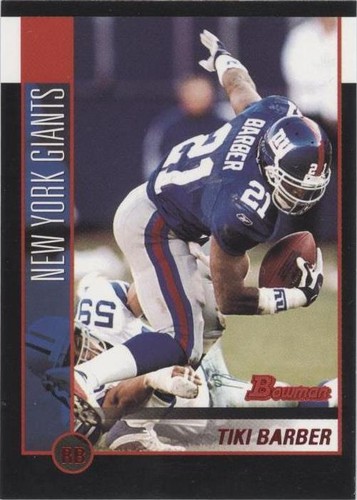 2002 Bowman Tiki Barber #94