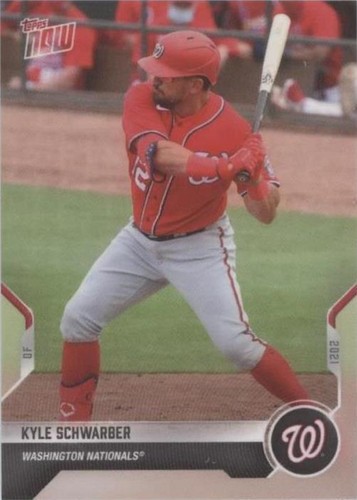 2021 Topps Now Road to Opening Day - Kyle Schwarber #OD-288