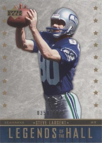 2005 Upper Deck NFL Legends Steve Largent #190