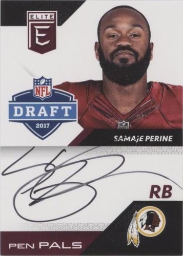 2017 Donruss Elite Samaje Perine #PP-SP