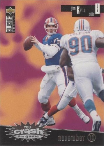 1996 Upper Deck Collector's Choice Jim Kelly #CG 7