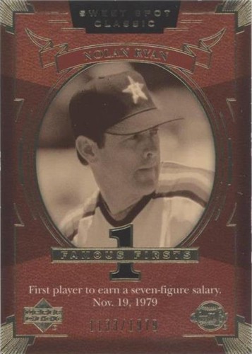 2004 Upper Deck Sweet Spot Classic - Nolan Ryan #137