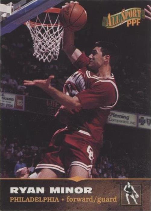 1996 Score Board All Sport PPF - Ryan Minor #21