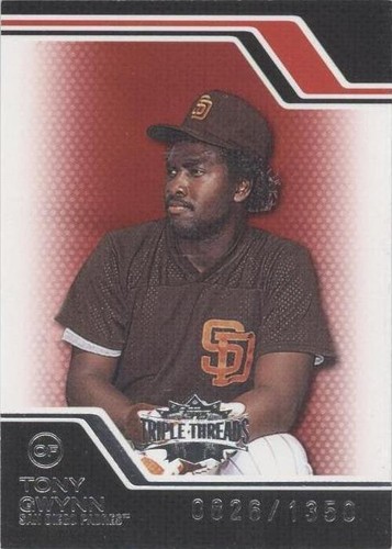 2008 Topps Triple Threads - Tony Gwynn #128