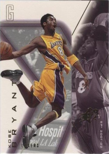 UD Inspirations Kobe Bryant カード 2001-02 Upper Deck Inspirations Kobe Bryant Card #38 Lakers