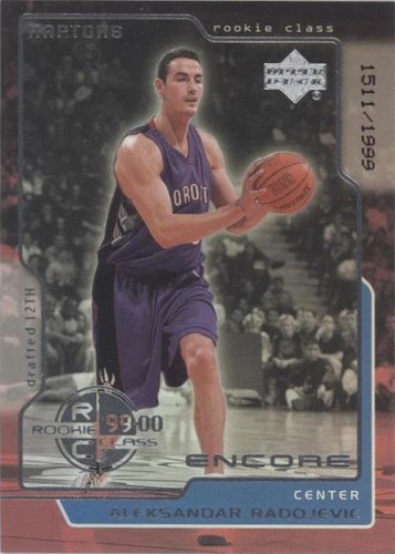 1999-00 Upper Deck Encore - Aleksandar Radojevic #106