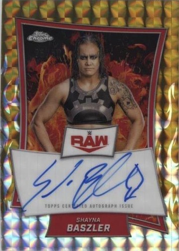 2025 Topps Chrome WWE - Shayna Baszler #RBA-SHA