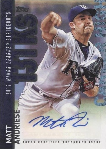 2015 Topps Update Series - Matt Andriese #CHA-MAN