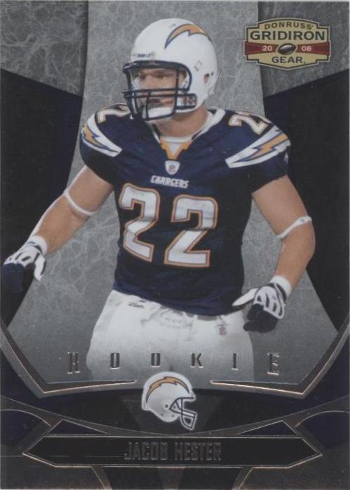 2008 Donruss Gridiron Gear Jacob Hester #135