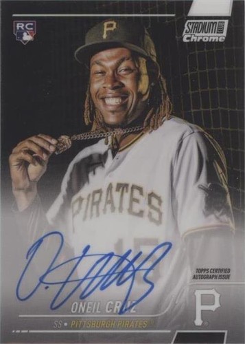 2022 Topps Stadium Club Chrome - Oneil Cruz #SCCBA-OC