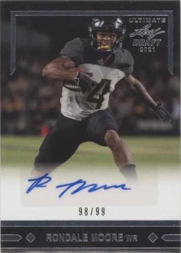 2021 Leaf Ultimate Draft Rondale Moore #GLR-RM1