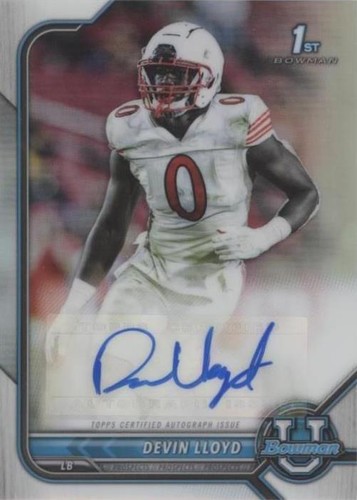 2021-22 Bowman University Devin Lloyd #BCPA-DL