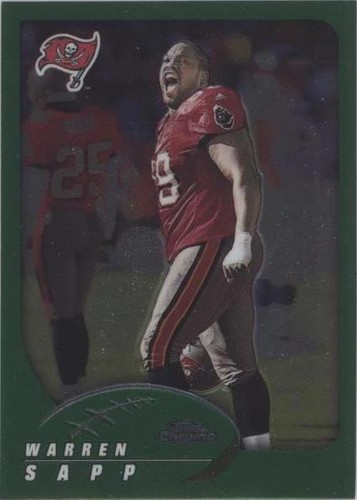 2002 Topps Chrome Warren Sapp #78