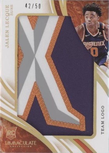 2019-20 Panini Immaculate Collection - Jalen Lecque #JP-JLE