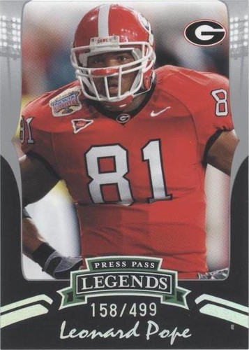 2006 Press Pass Legends Leonard Pope #S13