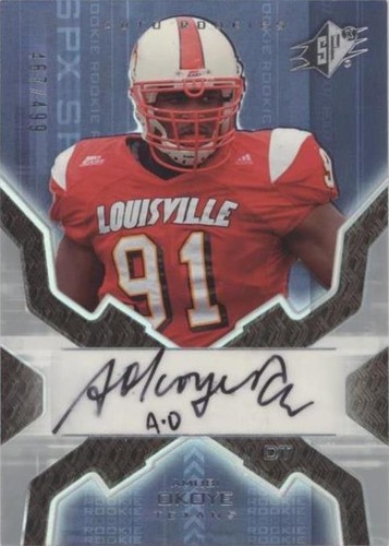 2007 SPx Amobi Okoye #162