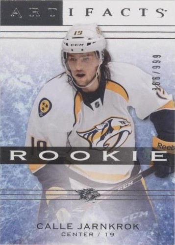 2014-15 Upper Deck Artifacts - Calle Jarnkrok #129