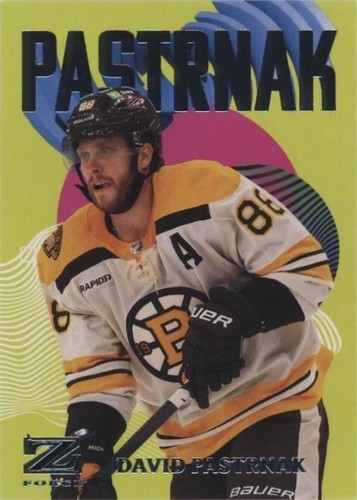 2023-24 Skybox Metal Universe - David Pastrnak #4