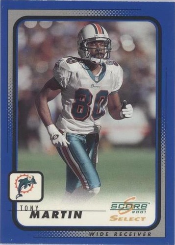 2001 Score Select Tony Martin #110
