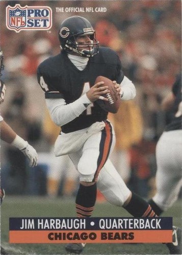 1991 Pro Set Jim Harbaugh #104