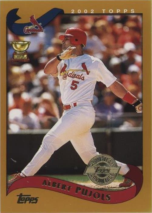 Topps Albert Pujols Baseball Sports Trading Cards Topps Albert Pujols Baseball Sports Trading Cards