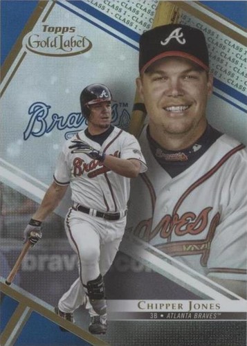 2021 Topps Gold Label - Chipper Jones #66