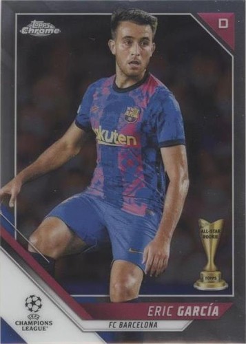2021-22 Topps Chrome UCL Eric Garcia #56