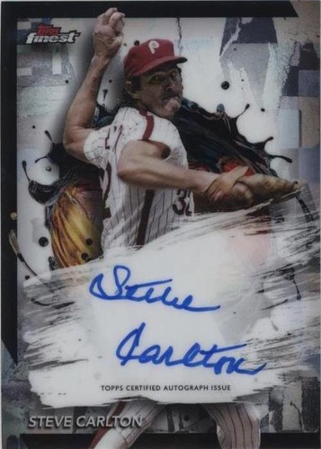 2024 Topps Finest - Steve Carlton #FA-SC