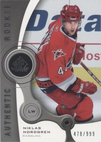 2005-06 SP Game Used Edition - Niklas Nordgren #124