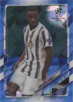2020-21 Topps Chrome UCL Sapphire Edition Jean-Claude Ntenda #90