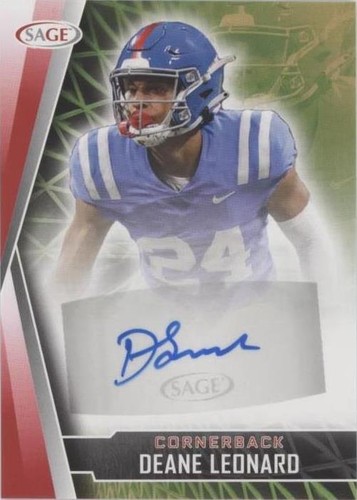 2022 SAGE High Series Deane Leonard #A-DL