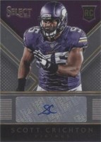 2014 Panini Select Scott Crichton #RA-SC