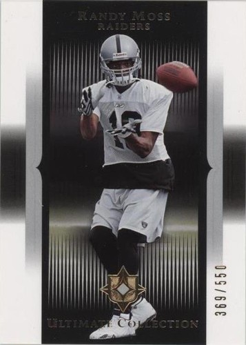 2005 Ultimate Collection Randy Moss #70