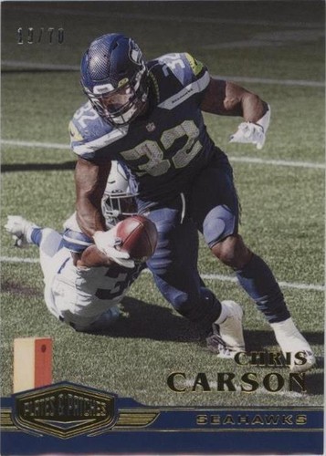 2020 Panini Plates & Patches Chris Carson #52