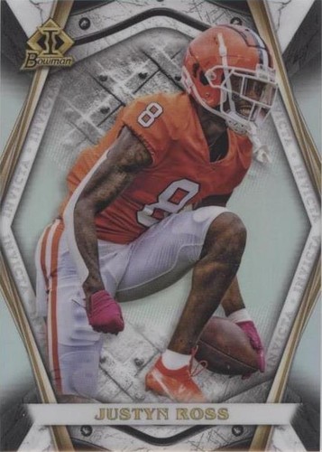 2021-22 Bowman University Justyn Ross #BI-7